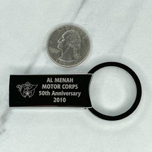 Al Menah Shriners Moto Corps Advertising 2010 Keychain Keyring - £5.51 GBP