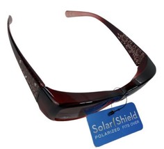 Foster Grant Solar Shield Polarized Fit Over Sunglasses, Rose Etch - £7.52 GBP