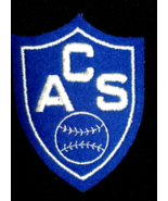 VINTAGE C A S BASEBALL    CAS SOFTBALL TEAM  GIRLS LASSIE LEAGUE  PATCH - $8.91