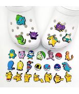 BRAND NEW (27) POKÉMON CROC SHOE SANDAL CHARMS LESS THAN $1 PER CHARM - $22.53