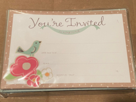 1 Pack of 20 American Greetings Fill In Party Invitations  *NEW* r1 - $6.99