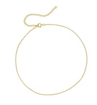 Dainty Thin Chain Choker Necklace for Women Girls - - £55.13 GBP