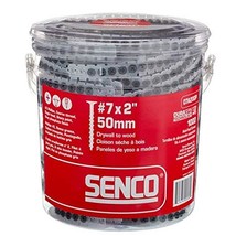 Senco 07A200P Duraspin#7 by 2&quot; Drywall to Wood Collated Screw (1, 000per... - £41.60 GBP