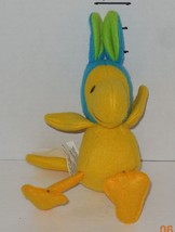 Peanuts Gang WOODSTOCK 4&quot; Plush Toy Yellow Bird - £7.47 GBP