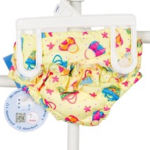 iPlay Ultimate Swim Diaper L 18 Months Girls New Ruffle Yellow Beach Bag... - £9.17 GBP