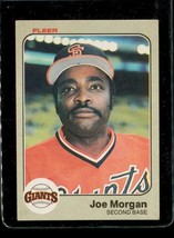 Vintage 1983 FLEER Baseball Trading Card #270 JOE MORGAN San Francisco Giants - £6.61 GBP