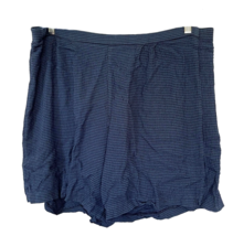 Women&#39;s Rayon/Spandex Dress Shorts, Seersucker, Dark Green with Navy Squ... - $18.19