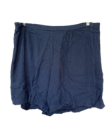 Women&#39;s Rayon/Spandex Dress Shorts, Seersucker, Dark Green with Navy Squ... - $24.95 CAD