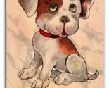 Comic Adorable Puppy Dog If You Want to See Me Wag My Tail 1912 DB Postc... - $3.91