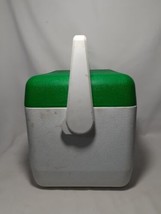 Vintage Pioneer Seed Corn Gott Tote 6 Personal Cooler, Green &amp; White, - £27.83 GBP