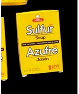 Sulfur Jabon Azufre Acne Treatment Soap Bar Pimples and Blackheads 4.4 Oz  - $146.81 MXN