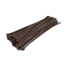 All Trade Direct 100 X Brown Cable Ties 300Mm X 4.8Mm Zip Tie Bases All Sizes St - £9.84 GBP