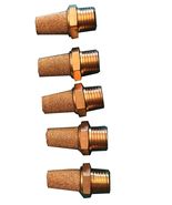 Brass Silencer Connector NPT 1/4 Inch #6035-5 pack of 5 - $9.85