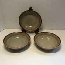 Mikasa Potter&#39;s Art Country Cabin 3 Cereal Soup Bowls 6.75&quot; Ben Seibel - £23.35 GBP