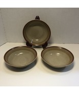 Mikasa Potter&#39;s Art Country Cabin 3 Cereal Soup Bowls 6.75&quot; Ben Seibel - £23.38 GBP