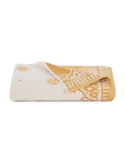 Martex Starlight Bath Towel Fleurs Gold Bath Towels Size One Size Color Gold - $34.65