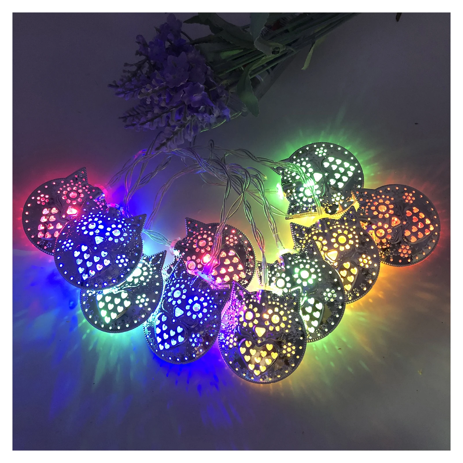 Battery Powered Owl String Lights with Durable Non-Toxic Material for  Party Dec - £152.34 GBP