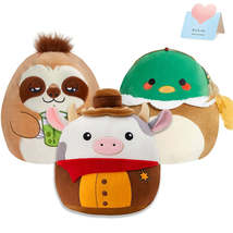 30cm Cowboy Throw Pillows Cute Cow Doll Stuffed Animals Plush Toys Mallard Duck  - $8.62+