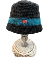 Sherpa Adventure Gear Wool Beanie Hat Gray Striped Handmade Nepal Fleece... - €21,23 EUR