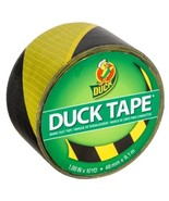 Duck Tape Brand Duct Tape - Black &amp; Yellow Stripes, 1.88 in. x 10 yd. - $8.95
