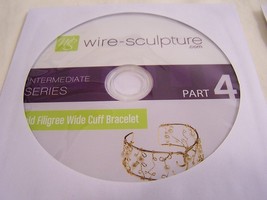 Wire Sculpture Intermediate Series Pt. 4 Jewelry Making Wrapping Instruction Dvd - £8.63 GBP