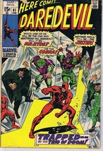 Daredevil #61 ORIGINAL Vintage 1970 Marvel Comics Trio of Doom - £11.63 GBP