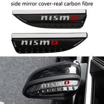 Brand New 2PCS Universal Nismo Carbon Fiber Rear View Side Mirror Visor Shade Ra - £11.99 GBP