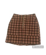 Wild Fable Mini Skirt Women&#39;s 0 Plaid Check - $190.06 MXN