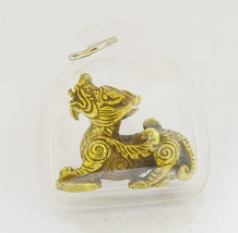 Free Shipping &amp; Free Amulet Necklace Thai Gift Magic Tiny Chinese Singha Magic L - £19.67 GBP