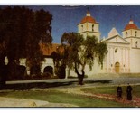 Santa Barbara Mission Santa Barbara CA Union 76 Chrome Postcard S24 - $1.93