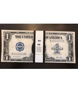$20 In 1923 Silver Certificate $1 Bills Play/Prop Money, USA Washington Act Size - £10.95 GBP
