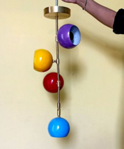 Multicolour Eyeball Style Mid century Pendent light Decor Colour Shade Lamp - $164.33