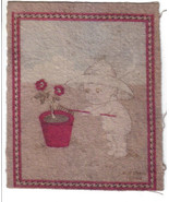 Vintage O'Neill Kewpie Doll Tobacco Flannel- Felt - Flower P - $24.50