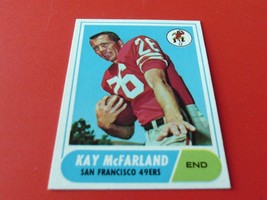 1968 Topps # 113 Kay Mc Farland 49ers Near Mint / Mint Or Better !! - £27.96 GBP