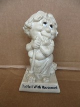 Vintage 1970&#39;s Wallace Berries Figure To Hell with house work - £10.90 GBP