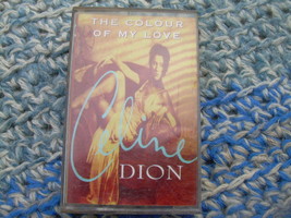 Celine Dione The Colour Of My Love Cassette Polish Release Made In Poland - £11.61 GBP
