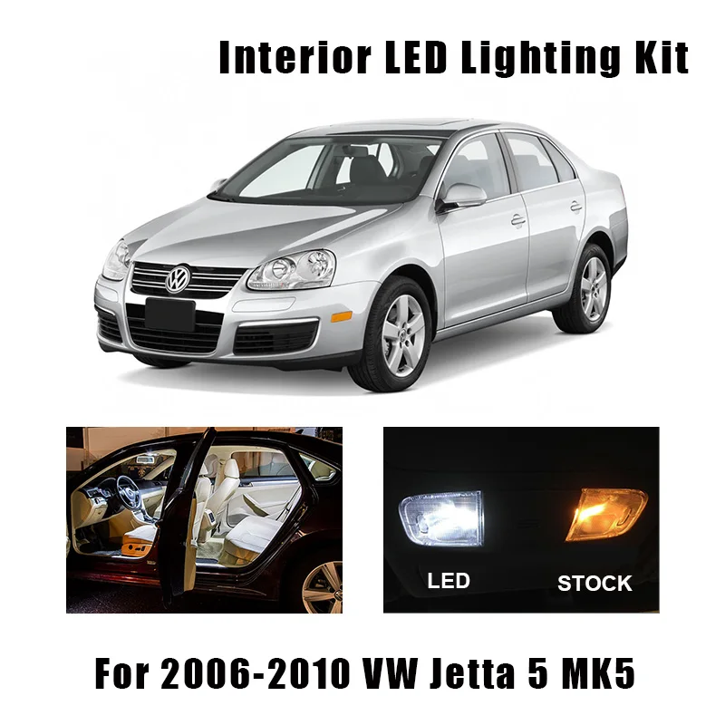 14 Bulbs White Canbus Interior LED Car Reading Light Kit Fit For 2006 2007 2008  - £132.78 GBP