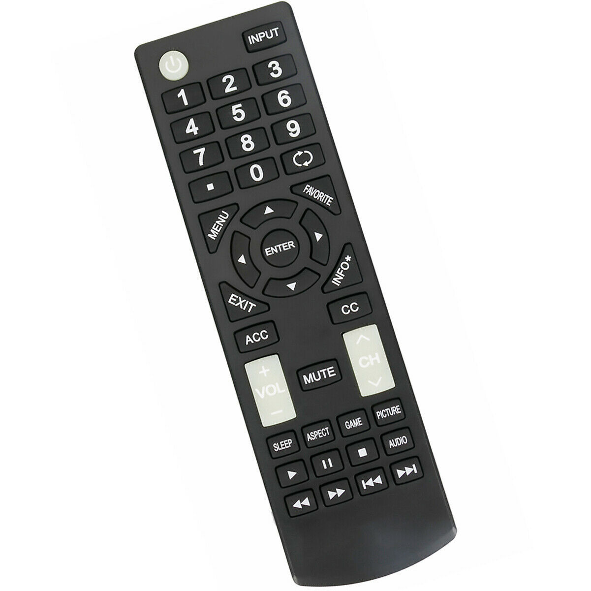 Remote for Insignia TV NS-40D510NA21 NS-19D310NA21 NS-32D310NA21 NS-24D310NA21