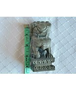 Vintage Chinese Foo Dog About 4 Inches Gray - £22.87 GBP