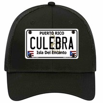 Culebra Novelty Black Mesh License Plate Hat - £23.29 GBP