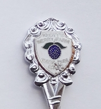 Collector Souvenir Spoon USA California Buena Park Knott's Berry Farm Emblem - $2.99