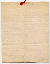 Woman's Foreign Missionary Society 1887 Hand Written Minutes Marion Kans... - $57.57