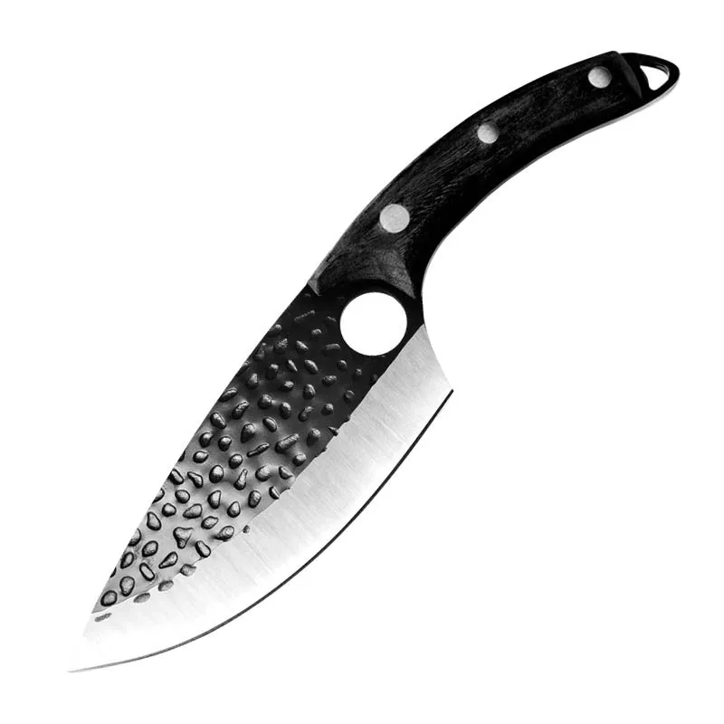 Handmade Forged Boning Fishing  Stainless Steel Kitchen Meat Cleaver Outdoor Coo - £215.67 GBP