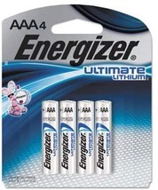 Energizer Ultimate Lithium Battery 4 Pack Model L92Sbp-4 - $28.99