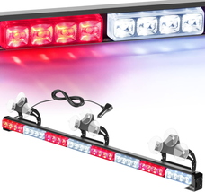 Traffic Advisor Emergency Strobe Light Bar 35Inch 32LED 21 Flash Patter - £48.24 GBP