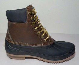 Tommy Hilfiger Size 9 M COLINS 2 Dark Brown Duck Boots New Mens Shoes - £93.45 GBP