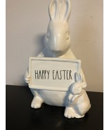 Ra Dunn Artisan Collection by Magenta Bunny holding &quot;Happy Easter&quot; Sign - £27.87 GBP