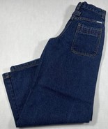 American Girl Jeans Size 8 Blue Denim - 4 Front Pockets - Wide Leg - £7.86 GBP