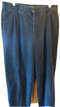 Docker’s men’s 36x34 navy blue corduroy straight leg cotton blend pants - £11.37 GBP