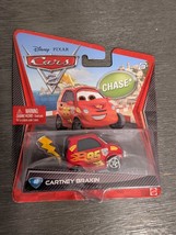 Disney Pixar Cars 2 Cartney Brakin 2012 Chase Mattel W6694 New In Box  - £29.05 GBP